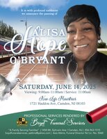 Alisa  Hope O’Bryant 